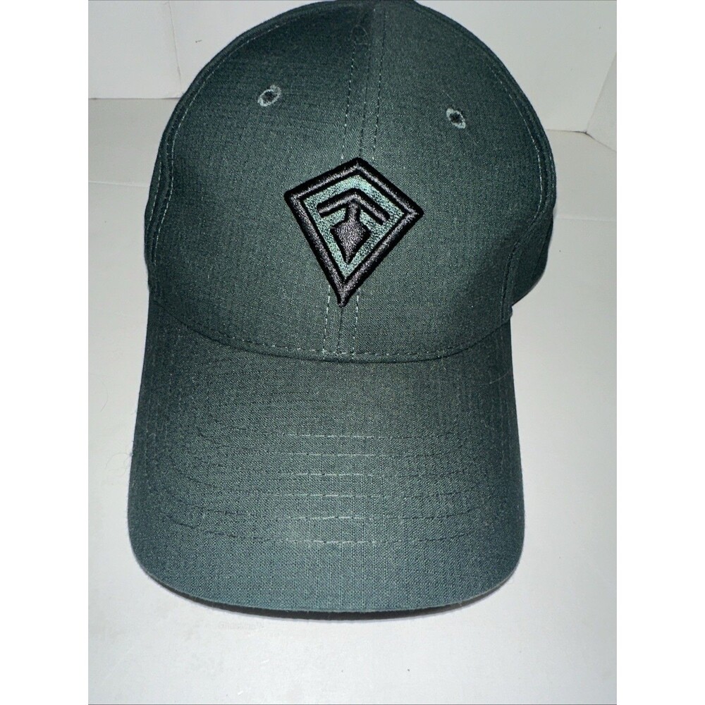 First Tactical Hat Adult Adjustable Strapback Dark Green Logo Baseball Cap
